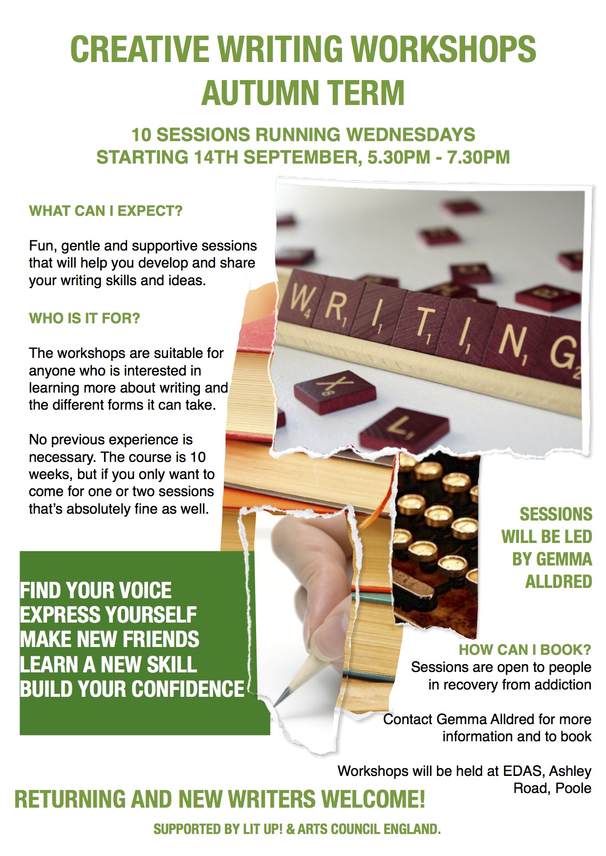 Contact Gemma_Creative Writing Poster_EDAS_July_2016